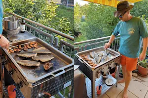 Erfolgreiche Grillreparatur