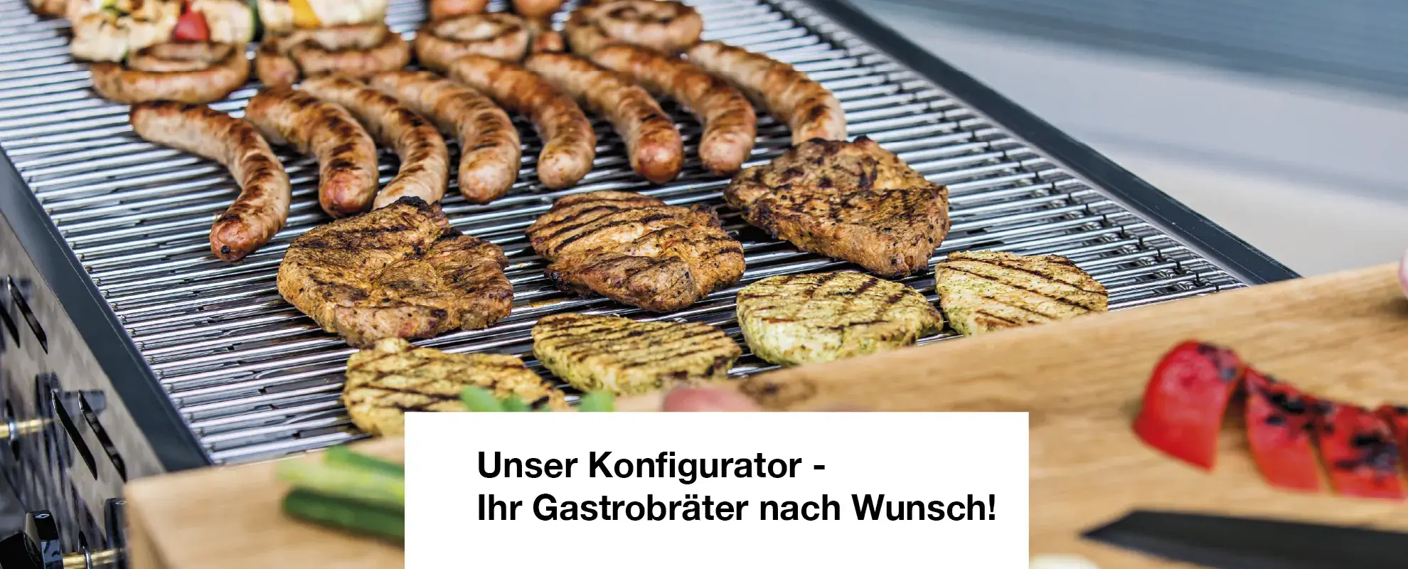 Unser Konfigurator - Ihr Gastrobräter nach Wunsch!