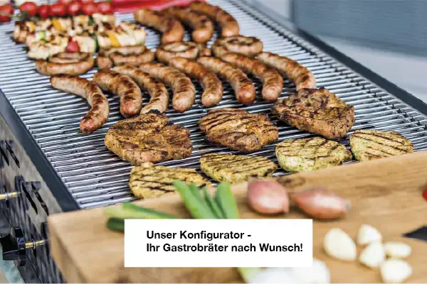 Unser Konfigurator - Ihr Gastrobräter nach Wunsch!