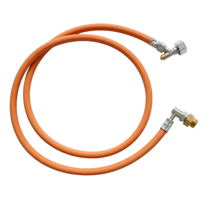 Gasschlauch winterfest mit Schlauchbruchsicherung – 2 m Verlängerung für externe Gasflasche bei Wohnmobil & Wohnwagen