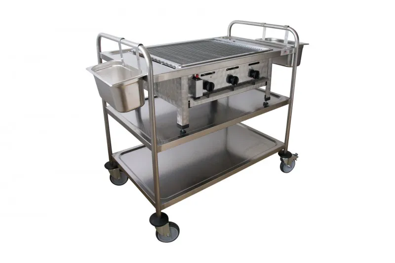 Tepro 3341 tepro Wurstbräter mit Grillpfanne emailliert 3-Brenner Gasgrill Tepro 3341 tepro Wurstbräter mit Grillpfanne emailliert 3-Brenner Gasgrill
