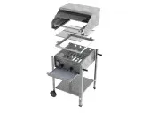 DROSS (KF) Gasbräter 2-flammig