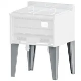 DROSS (KF) Gasfritteuse mit 2 Becken