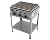 DROSS (KF) Gasbräter 3-flammig