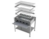 DROSS (KF) Gasbräter 4-flammig