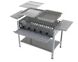 DROSS (KF) Gasbräter 5-flammig