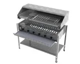 DROSS (KF) Gasbräter 6-flammig