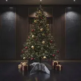 ChattenGlut Designer Weihnachtsbaumständer Edelstahl