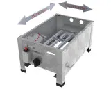 DROSS (KF) Gasbräter 1-flammig nur Gehäuse