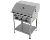 DROSS (KF) Gasbräter 3-flammig