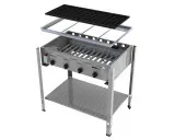 Takoyaki Gasgrill 4-flammig