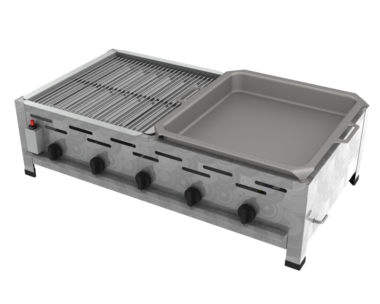 KONFIGURATOR: Gastrobräter 5-flammig Tischgerät - Bild 14 von 19