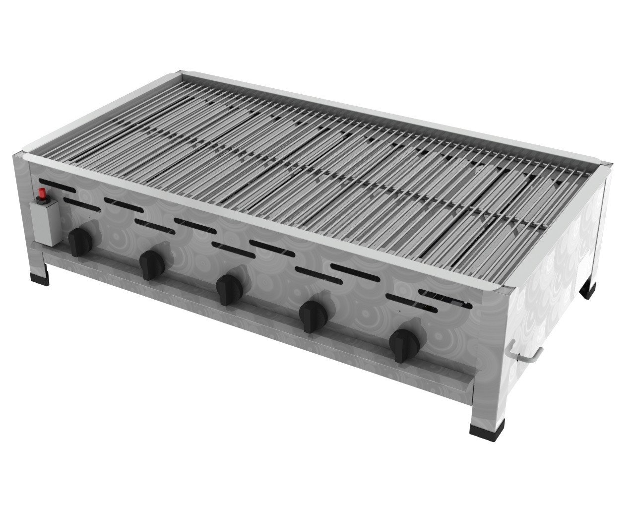 KONFIGURATOR: Gastrobräter 5-flammig Tischgerät - Bild 2 von 19