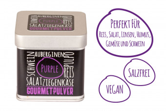 Gourmetpulver - Purple, 70g Würfeldose Gourmetpulver - Purple, 70g Würfeldose