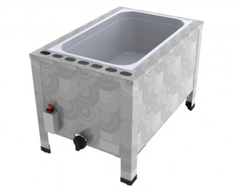 Wurstwärmer / Bain Marie doppelwandig für GN-Behälter