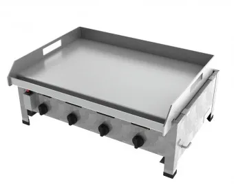 Gasbräter 4-flammig 14,7 kW mit Griddleplatte